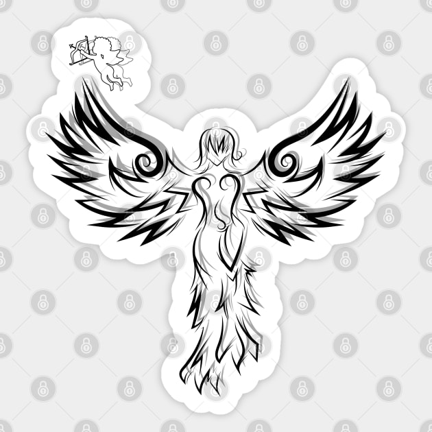 angel Sticker by Serotonin